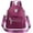 Purple, variant on Women's Mini Backpack Purse Fashion Rucksack Daypack Small Shoulder Bag