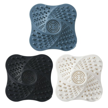 

3 Pcs Kitchen Sink Strainer Hair Catcher Bathroom Shower Sink Stopper Drain Cover Hair Trap (Mixed Color)