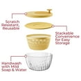 thumbnail image 4 of 10" Salad Spinner with Lid - Acid Yellow, Wash, Spin & Dry Vegetables, Fruits, Salad, Built in Draining - Fruit Washer Fruit Dryer, Home Gadgets & Kitchen Tools, 4 of 8