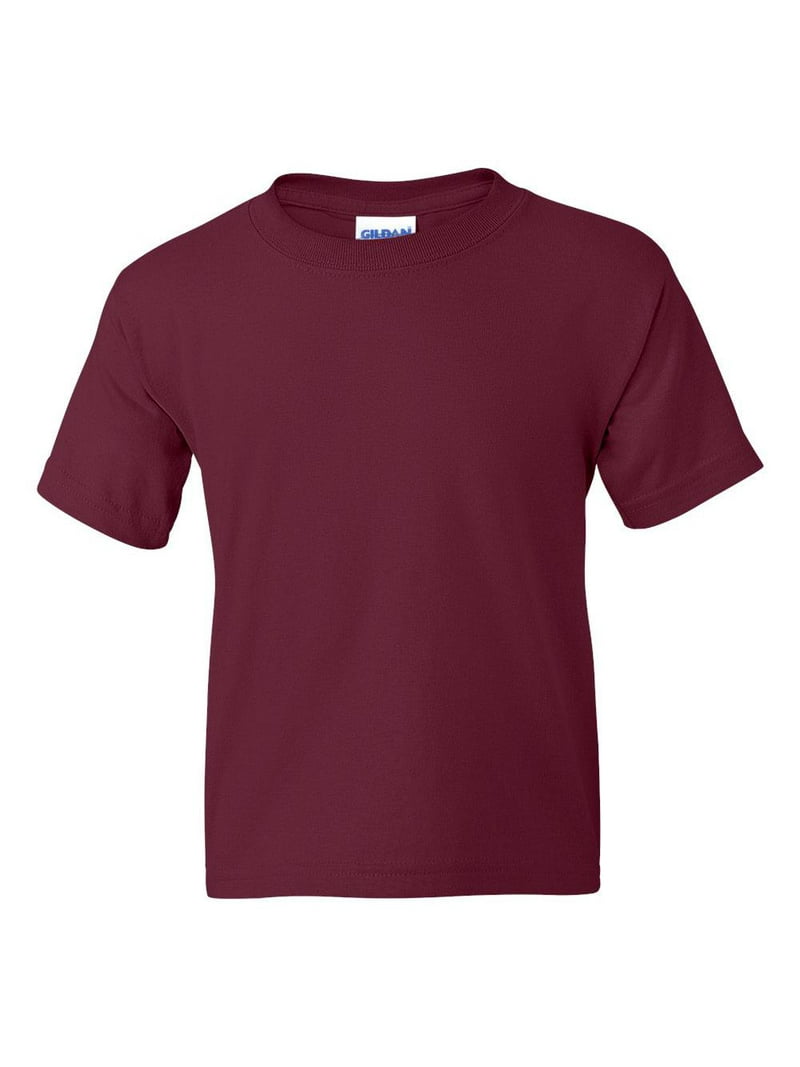 Gildan - DryBlend Youth T-Shirt - 8000B - Maroon - Size: XS