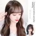 thumbnail image 5 of Pieza de peluca Una pieza Clip en forma de V para cabello Parche para cabello sin costuras Almohadilla para cabello Pieza de cabello largo y rizado para mujer, 5 of 5