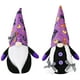 thumbnail image 1 of Decoración de gnomos morados, decoraciones de fiesta de Halloween, juguete de peluche de gnomo de Halloween, muñeca sin rostro de peluche Tomte muñecas escandinavas para decoración de Halloween 2 piezas ER, 1 of 5