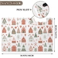 thumbnail image 3 of FORMRS A4 Clipboard Folder with Pen Holder Horizontal Foldable School Office Binder, Orange Nordic Christmas, 3 of 9