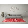 thumbnail image 3 of Ahgly Company Indoor Rectangle Animal Red Traditional Area Rugs, 2' x 4', 3 of 4