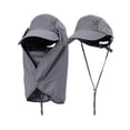 thumbnail image 2 of Outdoor Sport Hiking Camping Visor Hat UV Protection Face Neck Cover Sun Protcet Cap, 2 of 5