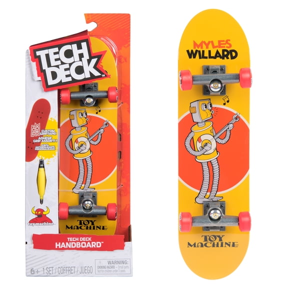 Tech Deck, Toy Machine Handboard; Authentic Mini Skateboards, Kids Toys for Boys & Girls, Ages 6 and up (Hands Use Only)