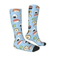 thumbnail image 3 of Balery Kawaii Sushi Fun Novelty Socks Men'S Women'S Crew Socks Funny Crazy Novelty Socks Quirky And Cool Socks, 3 of 9