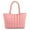 Pink, variant on Deago Quilted Tote Bag for Women Padded Shoulder Bag Large Hobo Purse Lightweight Nylon Padding Handbag - Blue