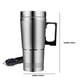 thumbnail image 3 of Taza Calefactora Para Vehículos Hervidor de viaje para acampar, taza de bebida aislada de acero inoxidable, acero inoxidable (24V), 3 of 8