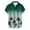 Green, variant on ZRGHAOYLQ Men's Hawaiian Shirts Casual Button Down Palm Trees Print Shirts Tropical Summer Holiday Beach Party Shirt Plus Size Short Sleeve Lapel Tops