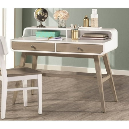 Ne Kids East End Writing Desk In White And Taupe Walmart Canada