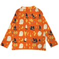 thumbnail image 4 of Evdexr Halloween Cardigan Women Skeleton Pumpkin Graphic Cardigan Sweaters Funny Knit Button Down Long Sleeve Jackets Open Front Lightweight Cardigans XL, 4 of 5