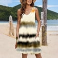 thumbnail image 6 of ICHUANYI Women's Summer Dresses 2024 Beach Casual Sleeveless V Neck Tank Loose Sundress, 6 of 6