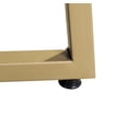 thumbnail image 6 of Davee Furniture Rectangle Coffee Table - Gold, 6 of 8