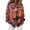ABM60-Red, variant on IYYVV Halloween Button Down Shirts For Women Long Sleeve Devil Candy Tops Web Graphic Skeleton Hand Festival Gift Blouse Wine M