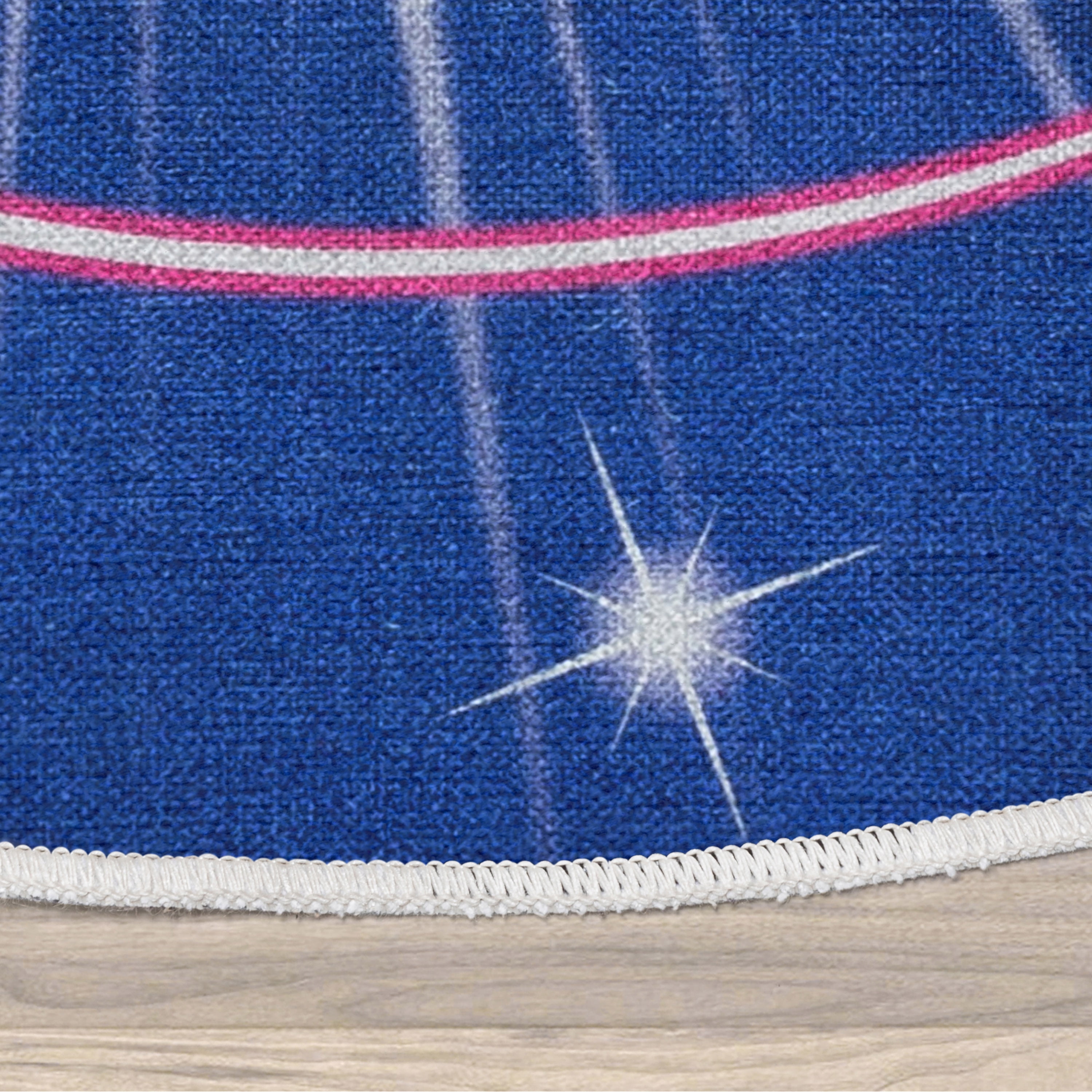 Well Woven Miraculous Ladybug The Power of Luck Blue 6'7" Round Rug
