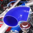 thumbnail image 2 of Manguera de silicona para Intercooler Universal Unique Bargains 102mm 4' Codo 90 Grados Azul, 2 of 6