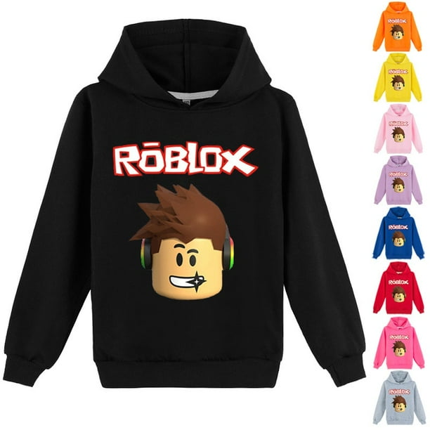 ROBLOX Sudadera con capucha para ninos y ninas sueter grande para primavera y otono venta de ropa para ninos Tops Bodega Aurrera en linea