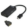 thumbnail image 2 of Walbest S2 MHL to HDMI Adapter for Android Devices, Micro USB to HDMI Cable Adapter with 1080P Video Output, Compatible for Android Samsung Huawei and More, 2 of 7