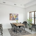 thumbnail image 2 of Oregon Bijar Blue/Grey Polypropylene Rug 6'7" x 9'6", 2 of 7