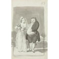 thumbnail image 3 of Francisco de Goya 13x18 Black Modern Framed Museum Art Print Titled - Prostitute Soliciting a Fat, Ugly Man (Recto) (1796-97), 3 of 5