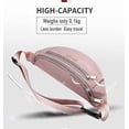 thumbnail image 5 of Fashion Women Fanny Pack Zipper Female Banana Bag Money Travel Waterproof Shoulder Belly Pocket Hip Pouch, 5 of 5