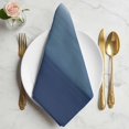 thumbnail image 2 of Navy Blue Ombre Cloth Napkins, Modern Abstract Art Texture Washable and Reusable Dinner Napkins Set of 6, Table Napkin for Kitchen Party Birthday Wedding Hotel Housewarming 20"x20", 2 of 9