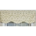 thumbnail image 3 of RLF Home 100% Cotton Cambridge Provance  Fully lined Windows Rod Pocket Valance 50" x 15"  Silver, 3 of 6