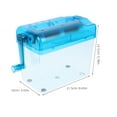 thumbnail image 2 of WHAMVOX Manual Hand-cranked Paper Shredder .50X14.70X10.00CM Blue, 2 of 8