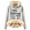 Gray, variant on Patlollav Flash Picks 65% off Womens Hooded Sweatshirt Winter Warm Plush Solid Pocket Long Sleeve Tops