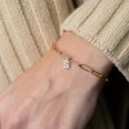thumbnail image 3 of Gold Initial Bracelets for Women Girls - Dainty 16K Gold Plated Bracelet | 26 Alphabets Bracelets | Monogram Charm Bracelet | Preppy Jewelry | Gold Jewelry for Women | Teen Girls Gifts Stuff, 3 of 7