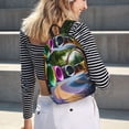 thumbnail image 5 of Yiaed Colorful Tire Tunnel Park Print Laptop Backpack Travel Canvas Backpack Vintage Aesthetic Backpack for School Knapsack Plain Backpack Backpack for School-Small, 5 of 5