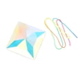 thumbnail image 3 of Hanging Prism  Suncatcher For Window, Colorful  Prism Pendant Window Ornament With Hang Rope, Rainbow Maker, Colorful Sunshine, Square, 3 of 8