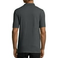 thumbnail image 3 of Hanes Men's X-Temp Short Sleeve Pique Polo Shirt, 3 of 6