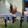 thumbnail image 4 of Uuiauoio Halloween Black Hands Yard Signs, Scary Hand Silhouette Lawn Sign with Stakes, Halloween Decorations for Outdoor Yard Lawn Garden, 4 of 6