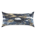 thumbnail image 3 of Eagle Pattern Queen Size Pillowcase Silky Smooth Finish Anti Wrinkle Design Easy Envelope Closure 20x30in, 3 of 9