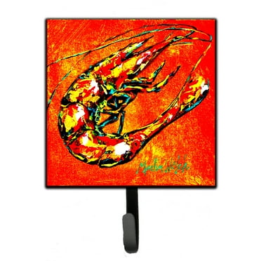 Carolines Treasures MW1055SH4 Shrimp Rusty Nail Leash or Key Holder 7Hx4.25W multicolor