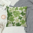 thumbnail image 2 of WERPE  St Patricks Day Pillow Covers  St Patricks Day Decorations for Home Shamrock Lucky St Patricks Day Decorative Throw Pillows Farmhouse St Patricks Day Decor, 2 of 5