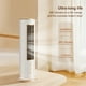 thumbnail image 2 of Ventilador Torre Recargable Con Nocturna 3 Velocidades Escritorio para () Blanco, 2 of 9