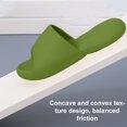 thumbnail image 3 of Zapatillas de mujer antideslizantes sandalias de ducha de baño suela gruesa suave interior y exterior, 3 of 5