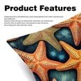 thumbnail image 2 of Starfish Set of 2 Velvet Throw Pillow with Unique Patterns - 16x16, 18x18, 20x20 Inches for Various Occasions - Pillows Covers Throw Pillow Inserts Pillow Inserts, 2 of 6