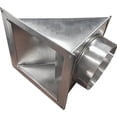 thumbnail image 3 of Builders Best 4 In. Aluminum Dryer Eave & Soffit Vent 110166, 3 of 4