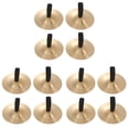 thumbnail image 1 of EeaseCA 12 Pcs Finger Cymbals Belly Dancing Musical Finger Instruments Copper Cymbals, 1 of 8