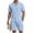 men joggers set*Sky Blue, variant on Eryao Big and Tall Men's Beach Vacation Outfits Sets 2 Piece Short Sleeve Button Down Lapel Shirts Matching Shorts with Pockets Summer Cotton Linen Loungewear,Sky Blue,XL