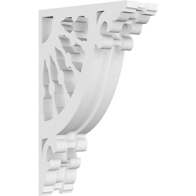Ekena Millwork CORP01X05X08WW Corbeille de Roue de Wagon - 8 x 1.87 x 5 Po.