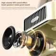 thumbnail image 4 of Bluetooth 5.3 Magnetic Tape Rotatable Speaker, Retro Wireless Record Player, Surround Sound, 800mAh Battery, 4H Usage, USB/T Flash Card/AUX Playback, Desktop Ornament, Gift Choice, 4 of 9