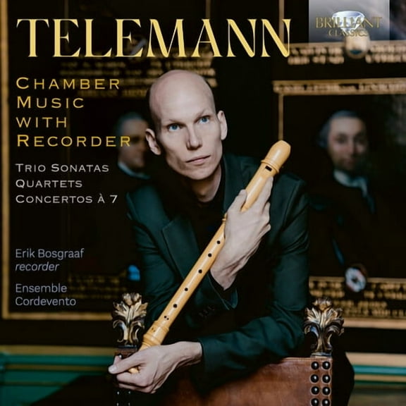 Erik Bosgraaf - Telemann: Chamber Music with Recorder - Music & Performance - CD