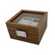 thumbnail image 3 of Caja organizadora de relojes de madera Fernando con 2 ranuras elegante caja de exhibición de joyas, 3 of 8