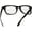 Atlee Black, variant on LifeArt Blue Light Blocking Glasses, Anti Eyestrain, Computer Reading Glasses, Gaming Glasses, TV Glasses for Women Men, Anti Glare (Clear White, No Magnification)