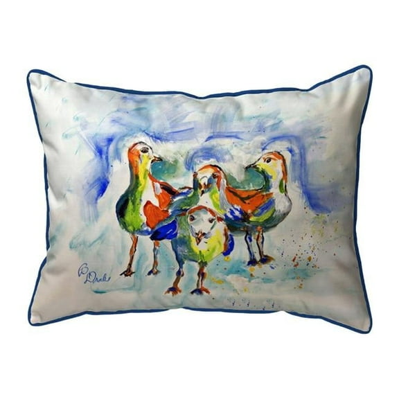 Betsy Drake ZP1339 20 x 24 in. Sea Gull Guys Zippered Pillow - Extra Large